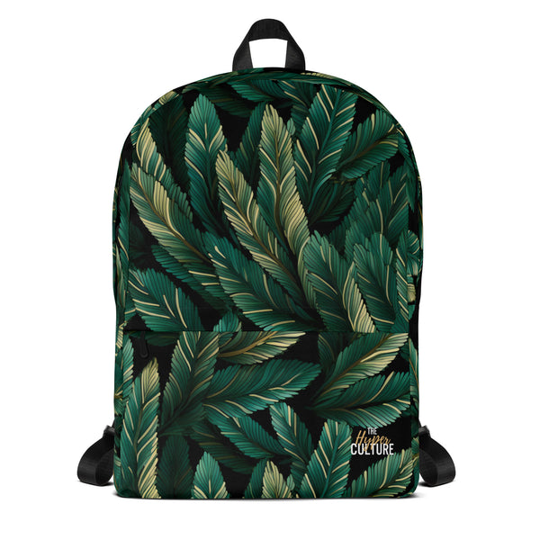 [Floral Bloom] Forest Greenie Backpack