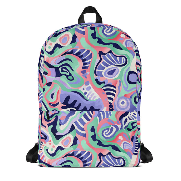 [GeoModa] Coral Bliss Backpack
