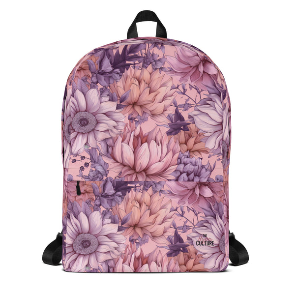 [Floral Bloom] Pink Bliss Backpack