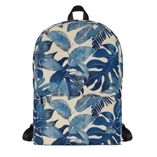 [Floral Bloom] Palm Poetry Backpack