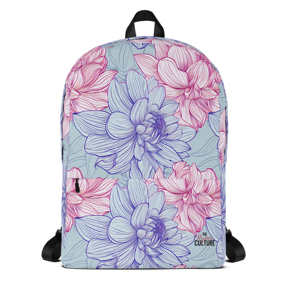 [Floral Bloom] Dahlia Gloom Backpack