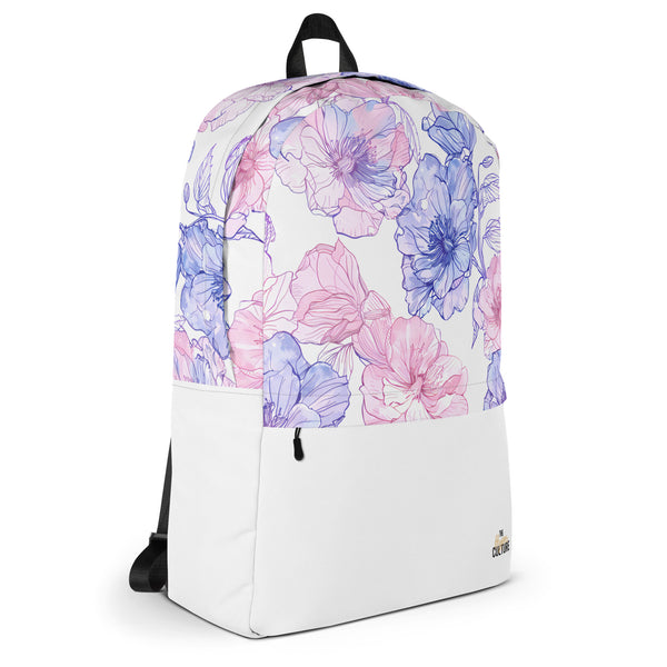 [Floral Bloom] Delicate Hues Backpack