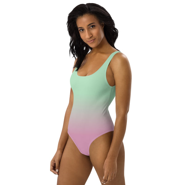 [THC Basics] Rosy Apple One-Piece Swimsuit