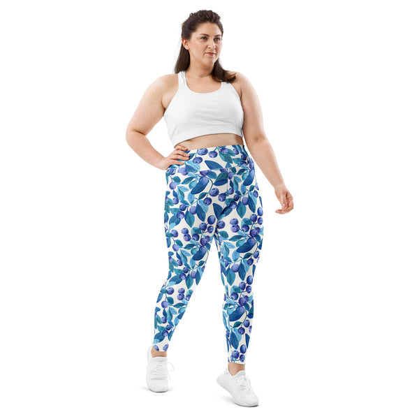 [Fruitilicious] Berry Kissed Plus Size Leggings