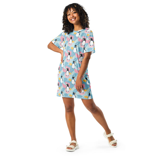 [Wild Side] Icy Waddle T-shirt Dress