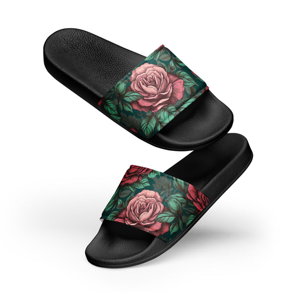 [Floral Bloom] Roselita Women's Slides