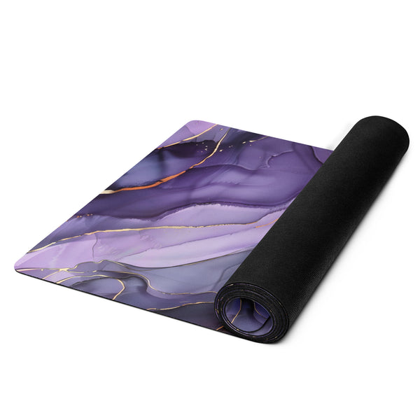 [Luxe Chic] Amethyst Gleam Yoga Mat